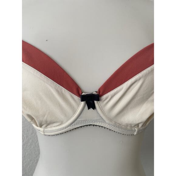 Claudette Bra Women Demi Color Block Sophia Lingerie Intimates - Picture 2 of 11